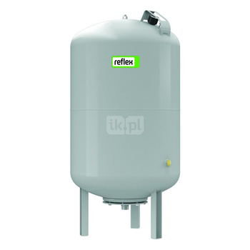 Naczynie wzbiorcze przeponowe, ciśnieniowe, stojące REFLEX G, 100l, 16bar / 120'C, do instalacji chłodniczych, C.O., kolor: szary