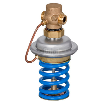 Reduktor ciśnienia AVD, PN 25, DN 20, 6.30 m³/h, 1.00 bar - 5.00 bar, Gwint zewnętrzny, G 1 A, Wersja montażowa: Zasilanie
