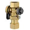 Zespół przyłączeniowy FLAMCO MEIBES mosiądz 3/4'' GW cylindryczny x GW gazowy walcowy, max. 10 bar, max. 130'C