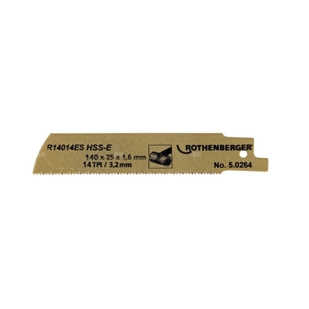 Specjalny brzeszczot do rur HSSE, 140 x 25 x 1,6