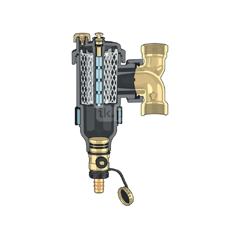 DIRTMAGPRO® - Separator zanieczyszczeń z podwójnym magnesem O 22