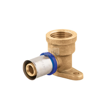 Kolano z mocowaniem PERFEXIM 738, mosiądz, 1/2'' x 20 (GW x zz)