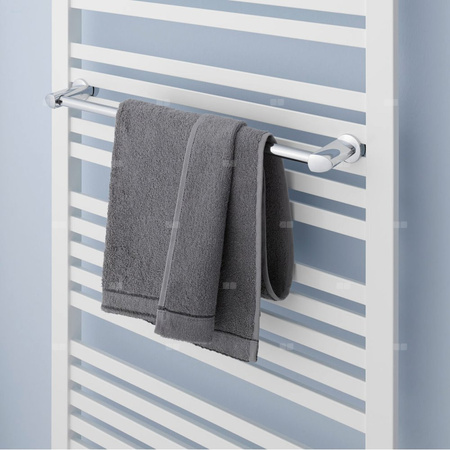 Kermi Geneo quadris 814x896x32 680W, srebro połysk, podł. U,