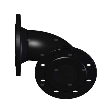 Kolano żeliwo, przył. DN 80 dł.257.5mm szer.185mm WILO