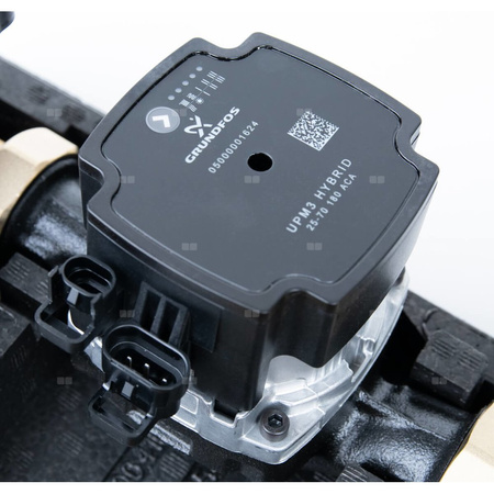 Grupa pompowa PrimoTherm K 180-2 DN25 GP 3-WM-SM, pompa Grundfos UPM3 Hybrid, zawór mieszający ARV Kvs Vario, siłownik ARM 343 ProClick
