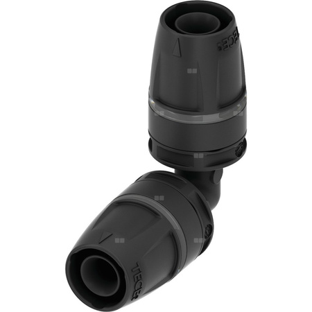 Kolano 90' TECE logo trzyczęściowy, tworzywo, 25 mm (pz x pz)