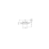 Kratka KESSEL Variofix kwadratowa ze stalowai nierdzewnej 120x120mm do wpustu