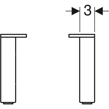 Zestaw nóg Koło Rekord (2 szt.)