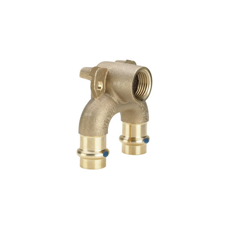 Uchwyt montażowy ścienny VIEGA 22287LF brąz kremowy Gwint wewnętrzny x zz x zz 1/2'' x 18mm x 18mm