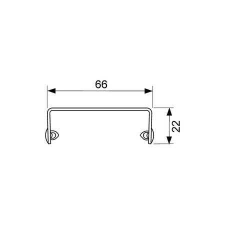 Ruszt prosty basic 700 mm do odpływu prysznicowego połysk TECE drainline