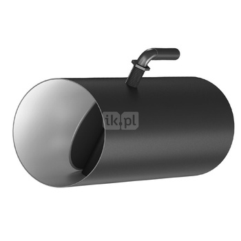 Klapa powietrzna fi100mm RAL9011MB