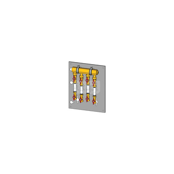 JEDNOSTKA POMIAROWA Z SZABLONEM POWR. OGRZEW. I KLIMAT. 4 WYJ. BEZ WODOM, 1 1/4" x 3/4" - 4