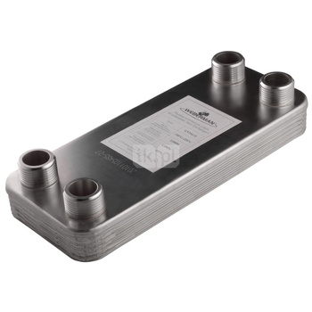 Wymiennik 20-płytowy lutowany 1" z izolacją