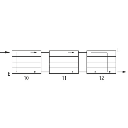 Konwektor Kermi Konvektor Typ54 BH140x255x4400mm QN6538, weiß, 6bar, o. Abd., AB Uni.