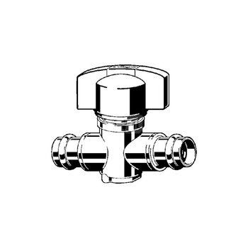 Zawór wodny VIEGA 2278 zz 22 mm x zz 22 mm