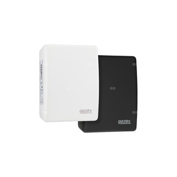 Cyfrowy detektor CO2, 800/1400/1800 ppm, wyj.stykowe, sensor IR, zasilanie 12V (do systemów sygnaliz.włamania), obudowa biała