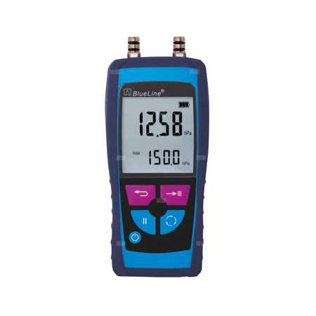 Manometr elektroniczny AFRISO S2601 150Pa, z wyświetlaczem, z przewodami pomiarowymi