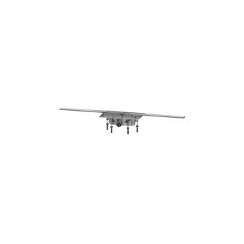 Linearis Infinity 90 Syfon z zamknięciem wodnym 50 mm, Szczotkowana powierzchnia ze stali nierdzewnej, 1200 mm