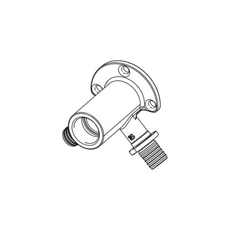 Kolano naścienne TECE flex, 16 mm x 1/2'' (zz x GW)