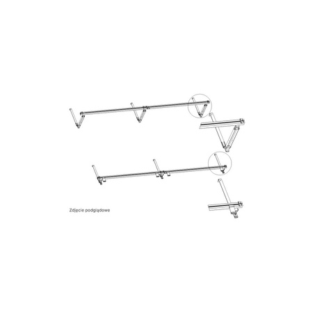Uchwyt korekcyjny KS2100-15-1B-H500
