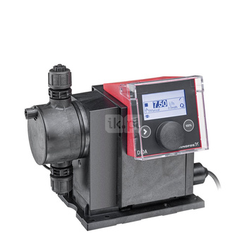 Pompa dozująca GRUNDFOS DDA 7.5-16 AR-PP/E/C-F-31U2U2FG tworzywo sztuczne wzmocnione włóknem, maksymalna wydajność 7.5 l/h, pobór mocy silnika 24 W