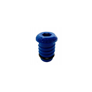 Korek do prób ciśnieniowych QIK Niebieski, PERT/PEX, śred. 26 mm