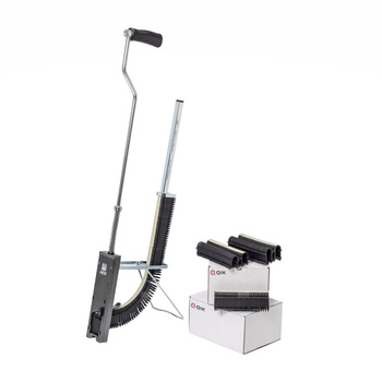 Zestaw: Taker QIK +  7500szt. (30x250szt.) Spinki montażowe QIK podwójne groty -  zgrzewane 250szt.  -  długość 50mm