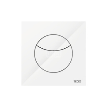 TECEflushpoint - Zestaw przyłączeniowy, (spłukiwanie dwoma ilościami wody), obudowa kwadratowa, tworzywo białe