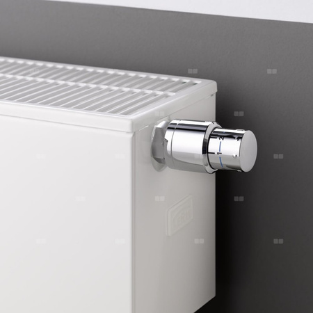 Kermi®X2®Plan-V Typ12 wys755x66x2305mm biały,10bar,zaworowy,lewy,z osłony