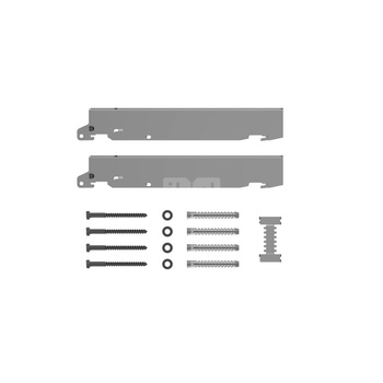 Zest. konsoli do szybkiego mont., typ 10wys. 300 mm, odl. od ściany 60mm, biały