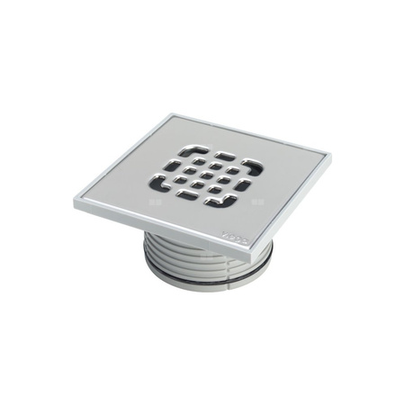 Kratka VIEGA 49344 kwadratowa ze stalowai nierdzewnej 150x150mm do wpustu