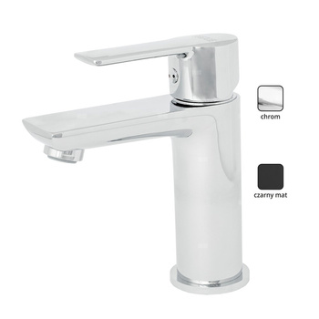 84401 Bateria WEGA umywalkowa stojąca chrom głowica 35