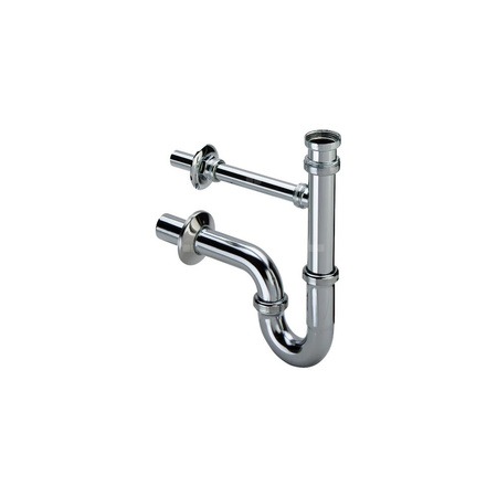 Syfon rurowy mosiądz chrom., nr wzoru 5611.02 G: 1¼ DN: 32