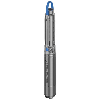 Pompa głębinowa 3-fazowa GRUNDFOS SP17-30 częstotliwość 50 Hz, moc 18.5 kW 42 A, prędkość obrotowa 2900 obr/min, z zaworem zwrotnym