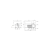 Wielostopniowa pompa monoblokowa z wlotem osiowym CME1-4 A-R-I-E-AQQE U-A-D-N