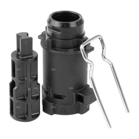 Adapter do 3-drogowych zaworów strefowych AZV, rozszerzający zakres dopuszczalnej temperatury medium do -15÷120'C