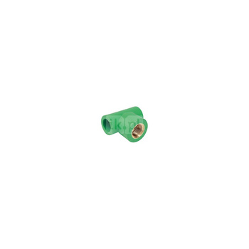 Trójnik GIACOMINI H154 redukcja 90' PP-r 20 mm x 1/2'' x 20 mm (połączenie do spawania/zgrzewania x GW x połączenie do spawania/zgrzewania)