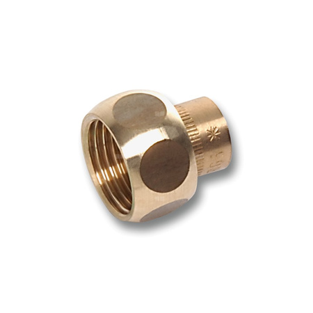 Półśrubunek SANHA 4359G dwuczęściowy, brąz, 28 mm x 1 1/2'' (lut wewnętrzny x GW)