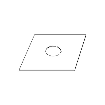 Mata uszczelniająca, guma / czarny, fi: 145 L: 500 B: 500 do odpływów prysznicowych VIEGA 494839