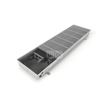 Grzejnik konwektorowy ZEHNDER Terraline Neo, wym. 110 x 2200 mm, kolor czarny, moc 4501 W
