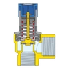 Zawór bezpieczeństwa. Przyłącza z gwintem wewnętrznym 1/2" x 3/4" 4 bar