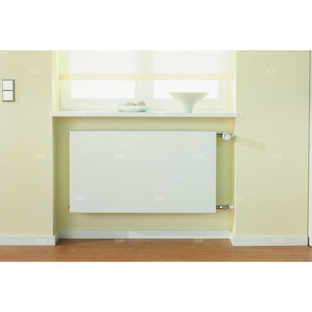 Grzejnik płytowy typ 11 KERMI HHN wym. 350 x 3800 mm, kolor biały, moc 2622 W