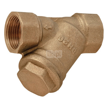 Filtr do wody FERRO mosiądz Gwint wewnętrzny 1 1/2'' max. 10 bar
