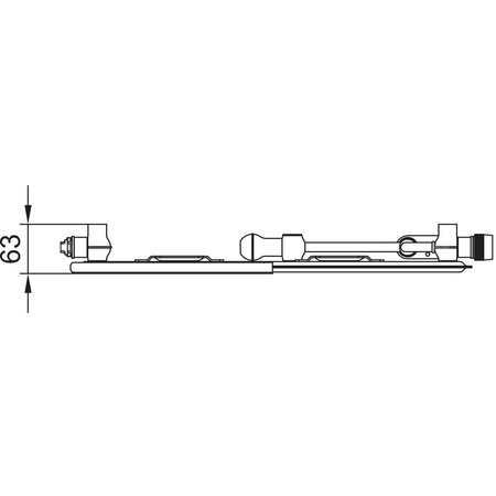 Kermi® Plan Vplus T10 755x61x1100mm QN704, biały, 10 bar, bez osłony