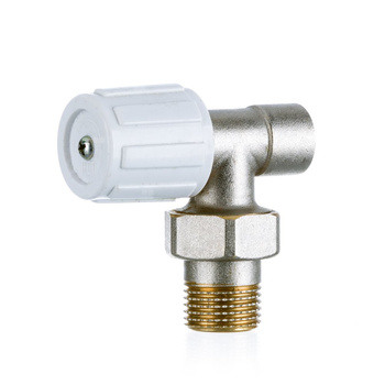 Zawór grzejnikowy kątowy na wlut 1/2''