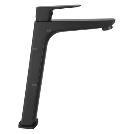 Bateria umywalkowa nablatowa FERRO VITTO BLACK VERDELINE, czarny