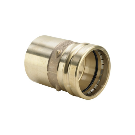 Złącze Sanpress VIEGA 22151XL redukcja jednoczęściowy, brąz (stan surowy) / brąz (stan surowy), 108 mm x 54 mm (kw x mz)