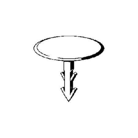 Kołek talerzowy VIEGA 1480 do ogrzewania podłogowego