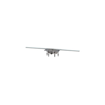 Linearis Infinity 90 Syfon z zamknięciem wodnym 50 mm, Szczotkowana powierzchnia ze stali nierdzewnej, 1400 mm