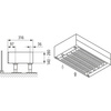 Konwektor Kermi Kon m. Str. Typ55 BH210x316x800mm QN1898, weiß, 6bar, o. Abd, AB Uni